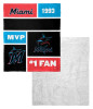 Miami Marlins MLB Colorblock Personalized Silk Touch Sherpa Throw Blanket