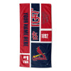 St. Louis Cardinals MLB Colorblock Personalized Beach Towel