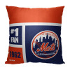 New York Mets MLB Colorblock Personalized Pillow
