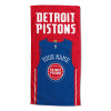 Detroit Pistons NBA Jersey Personalized Beach Towel