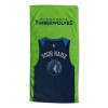 Minnesota Timberwolves NBA Jersey Personalized Beach Towel