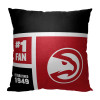 Atlanta Hawks NBA Colorblock Personalized Pillow