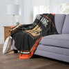 Anaheim Ducks NHL Jersey Personalized Silk Touch Throw Blanket