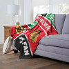 Chicago Blackhawks NHL Colorblock Personalized Silk Touch Throw Blanket