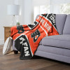 Philadelphia Flyers NHL Colorblock Personalized Silk Touch Throw Blanket