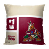 Arizona Coyotes NHL Colorblock Personalized Pillow