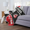Carolina Hurricanes NHL Colorblock Personalized Silk Touch Sherpa Throw Blanket