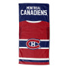 Montreal Canadiens NHL Jersey Personalized Beach Towel