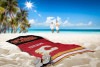 Calgary Flames NHL Jersey Personalized Beach Towel