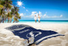 Tampa Bay Lightning NHL Jersey Personalized Beach Towel