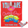 Disney Pixar / Toy Story You Are The Chosen One Personalized Silk Touch Throw Blanket