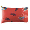 Oklahoma City Thunder NBA Queen Bed In a Bag Set