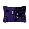 Colorado Rockies MLB 'Hexagon' Twin Comforter and Sham Set