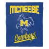 McNeese State Cowboys 'Alumni' Silk Touch Throw Blanket