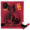 NCAA Star Wars Cobranding Influence USC Trojans Silk Touch Blanket