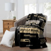NCAA Digitize Purdue Boilermakers Raschel Throw Blanket