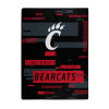 NCAA Digitize Cincinnati Bearcats Raschel Throw Blanket