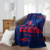 NCAA Digitize Mississippi Rebels Raschel Throw Blanket