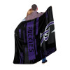 MLB Digitize Colorado Rockies Raschel Throw Blanket