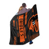 MLB Digitize Baltimore Orioles Raschel Throw Blanket