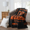 MLB Digitize Baltimore Orioles Raschel Throw Blanket
