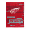 NHL Digitize Detroit Red Wings Raschel Throw Blanket