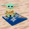 NFL New York Giants Star Wars Beach Towel and Child Yoda Hugger Character Pillow Set