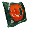 NCAA Miami Hurricanes Connector Double Sided Velvet Pillow