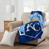 MLB Kansas City Royals Dimensional Micro Raschel Throw Blanket