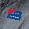 MLB Toronto Blue Jays Men's L/XL Silk Touch Personalized Bath Robe (Charcoal)