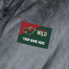 NHL Minnesota Wild Women's S/M Silk Touch Personalized Bath Robe (Charcoal) NHL Minnesota Wild Women's S/M Silk Touch Personalized Bath Robe (Charcoal)