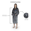 NFL Tennessee Titans Women's S/M Silk Touch Personalized Bath Robe (Charcoal)