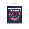 NFL Houston Texans Allegiance Personalized Wall Hanging