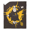 MLB San Diego Padres Mascot Silk Touch Sherpa Throw Blanket