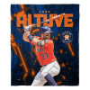 MLB Houston Astros José Altuve Silk Touch Throw Blanket