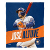 MLB Houston Astros José Altuve Silk Touch Throw Blanket Alternate