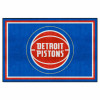 NBA Detroit Pistons 5' x 8' Plush Rug