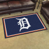 MLB Detroit Tigers 4' x 6' Plush Rug