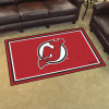 NHL New Jersey Devils 4' x 6' Plush Rug