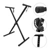 5 Core Keyboard Stand Electric Piano Riser Adjustable X Style for 54 61 76 88 Keys product image at NuMercy