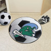 NCAA Tulane Green Wave Soccer Rug