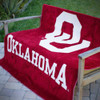Oklahoma Sooners Denali Sliver Knit Throw Blanket