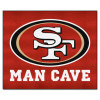 NFL San Francisco 49ers Tailgater Rug Man Cave