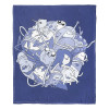 Cartoon Network Adventure Time Ball of Fun Silk Touch Throw Blanket