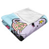 Cartoon Network Adventure Time Tasty Tunes Silk Touch Throw Blanket