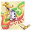 Disney Star Wars Retro Rainbow Droids Silk Touch Throw Blanket