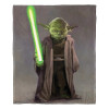 Disney Star Wars High Republic Warrior Yoda Silk Touch Throw Blanket