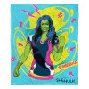 Marvel She Hulk Pure She Hulk Silk Touch Throw Blanket