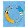 Cartoon Network Adventure Time Endless Friendship Silk Touch Throw Blanket