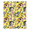 Cartoon Network Powerpuff Girls Fighting Crime Silk Touch Throw Blanket